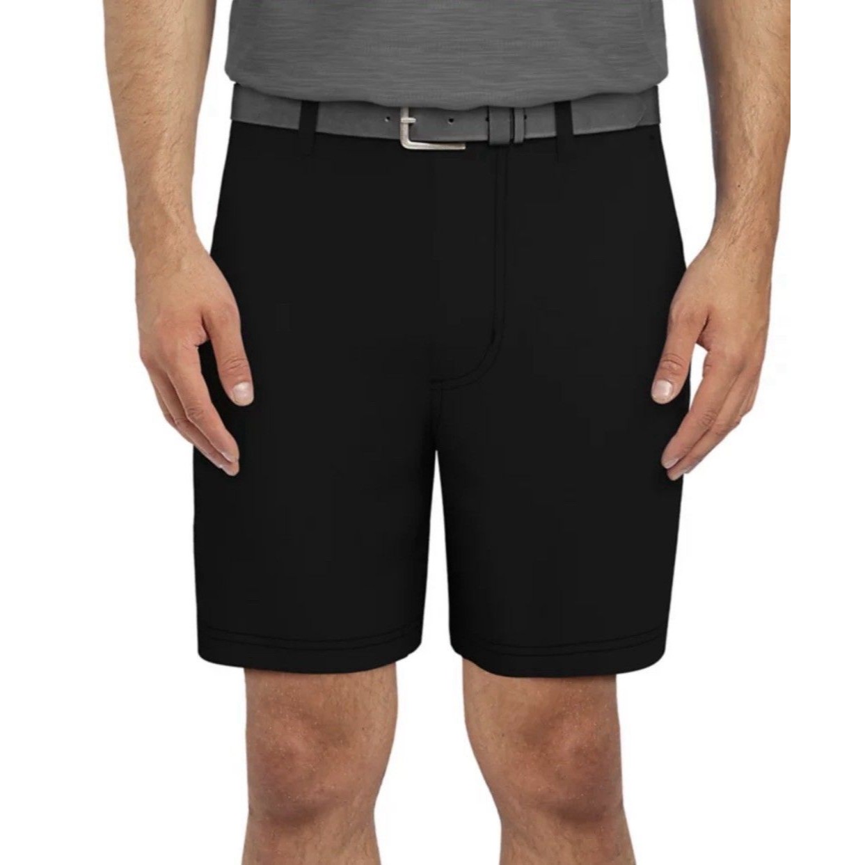 Pga Tour 7" Flat Front Golf Shorts Mens 42 Preppy Bermuda Spring Summer Travel
